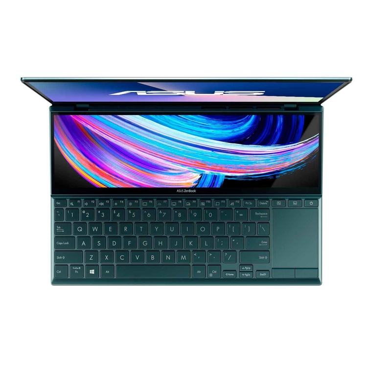 Computador Portátil ASUS Zenbook Duo 14" Pulgadas UX482EG Intel Core i7 - RAM 16GB - Disco SSD 1 TB - Azul + Obsequios