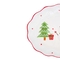 Plato Ovalado JOY Muñeco de Nieve Navidad Plato Ovalado JOY Muñeco de Nieve Navidad
