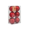 Bolas de Navidad JOY Rojo Mate Set x 6 - 6 cm Bolas de Navidad JOY Rojo Mate Set x 6 - 6 cm