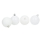 Bolas de Navidad JOY Blanco Mate Set x 6 - 6 cm Bolas de Navidad JOY Blanco Mate Set x 6 - 6 cm