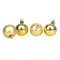 Bolas de Navidad JOY Dorado Brillante/Mate Set x 16 - 4 cm Bolas de Navidad JOY Dorado Brillante/Mate Set x 16 - 4 cm