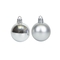 Bolas de Navidad JOY Plateado Brillante/Mate Set x 16 - 4 cm Bolas de Navidad JOY Plateado Brillante/Mate Set x 16 - 4 cm