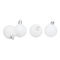 Bolas de Navidad JOY Blanco Set x 16 - 4 cm Bolas de Navidad JOY Blanco Set x 16 - 4 cm