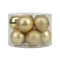 Bolas de Navidad JOY Doradas Set x 10 - 6 cm Bolas de Navidad JOY Doradas Set x 10 - 6 cm