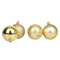 Bolas de Navidad JOY Doradas Set x 10 - 6 cm Bolas de Navidad JOY Doradas Set x 10 - 6 cm