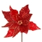 Adorno Navideño Rama Flor JOY Poinsettia Roja Dorado 53 cm Adorno Navideño Rama Flor JOY Poinsettia Roja Dorado 53 cm