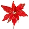 Adorno Navideño Rama Flor JOY Poinsettia Roja 55 cm Adorno Navideño Rama Flor JOY Poinsettia Roja 55 cm