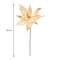 Adorno Navideño Rama Flor JOY Poinsettia Dorada 55 cm Adorno Navideño Rama Flor JOY Poinsettia Dorada 55 cm