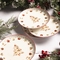 1 Plato Redondo Pequeño FREE HOME Navidad 21 cm 1 Plato Redondo Pequeño FREE HOME Navidad 21 cm