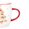 Pocillo Mug FREE HOME Asa Roja Navidad 350 cc - 400 ml Pocillo Mug FREE HOME Asa Roja Navidad 350 cc - 400 ml