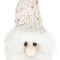 Adorno Navideño JOY Colgante Papá Noel Blanco con Gorro Tejido 11 cm Adorno Navideño JOY Colgante Papá Noel Blanco con Gorro Tejido 11 cm