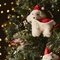 Adorno Navideño Colgante JOY Perro Blanco Adorno Navideño Colgante JOY Perro Blanco