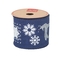 Cinta Navideña JOY Reno, Estrellas y Copos de Nieve Azul 6.3 cm Cinta Navideña JOY Reno, Estrellas y Copos de Nieve Azul 6.3 cm