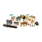 Set Juguete Balde Animales Jungla 13 piezas Set Juguete Balde Animales Jungla 13 piezas