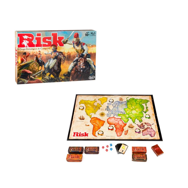 Details about   Riesgo-el juego de la conquista del mundo Juego De Mesa Original Hasbro español 