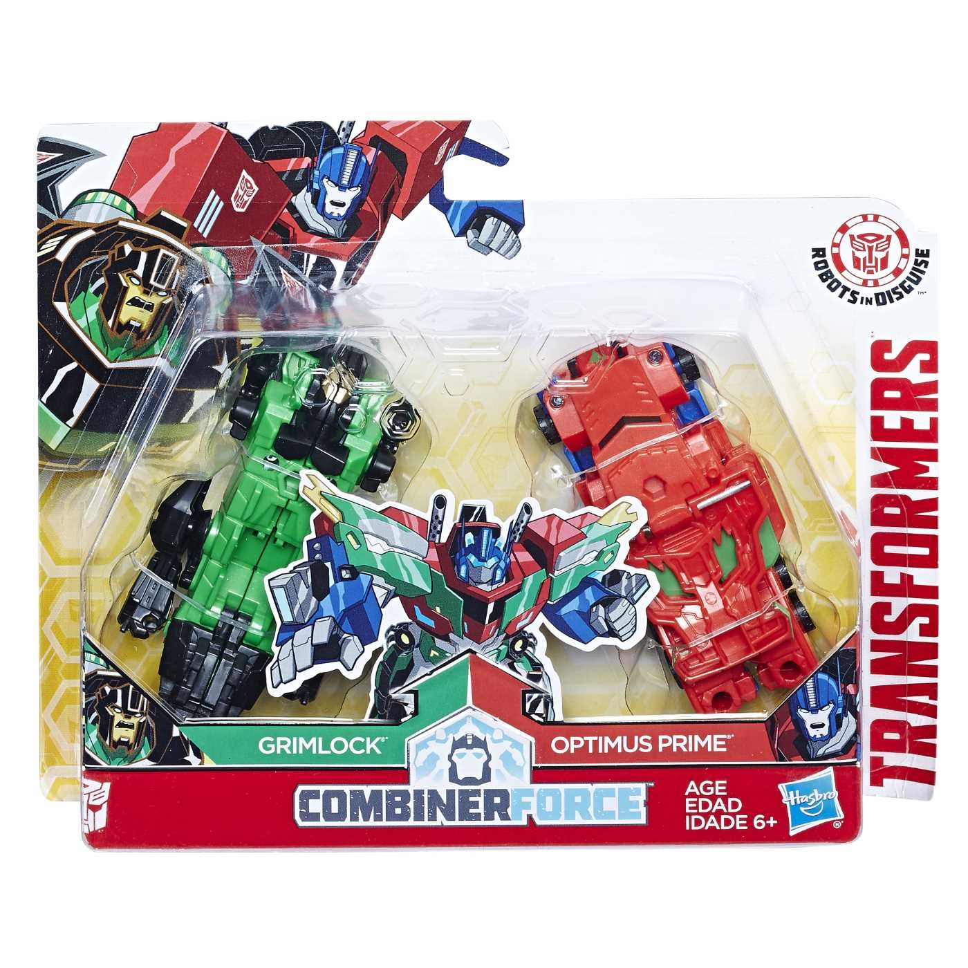 Transformers Robot CombiNERForce Optimus Prime & Grimlock HASBRO