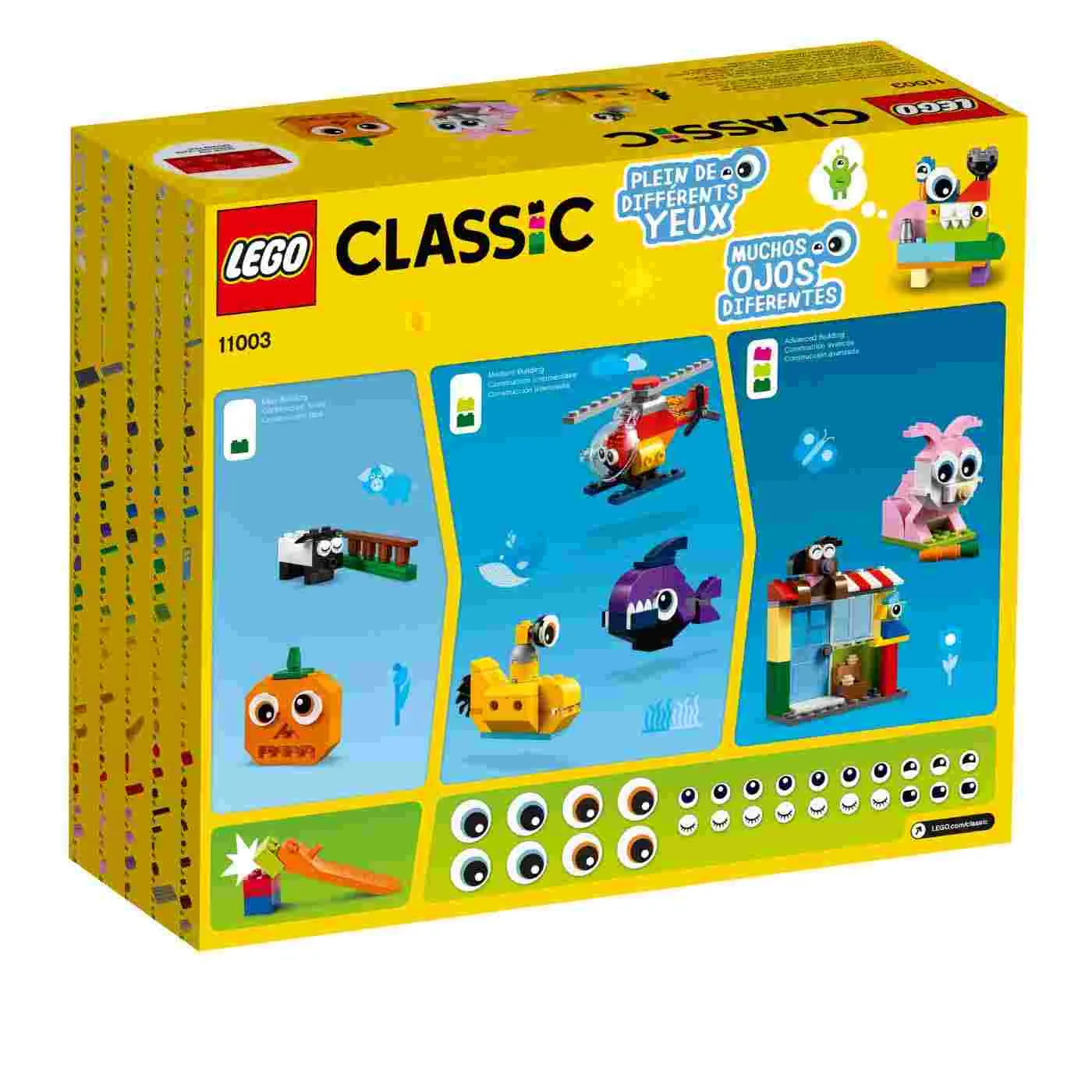 LEGO Classic Ladrillos Y Ojos
