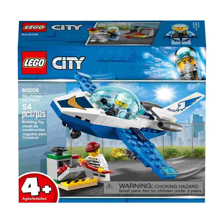 LEGO City Policía Aérea Jet Patrulla