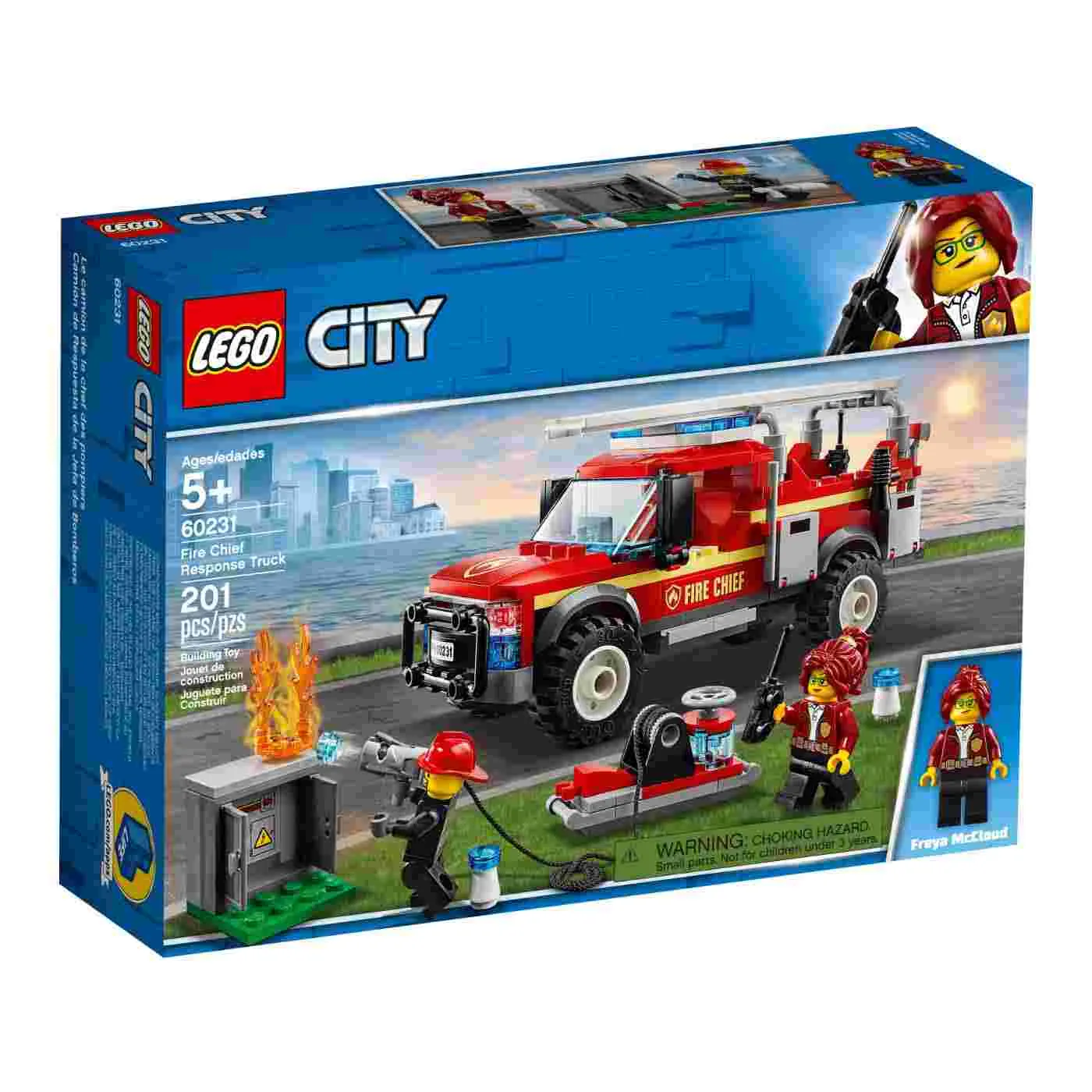 LEGO City Camión de Intervención de La Jefa de Bomberos