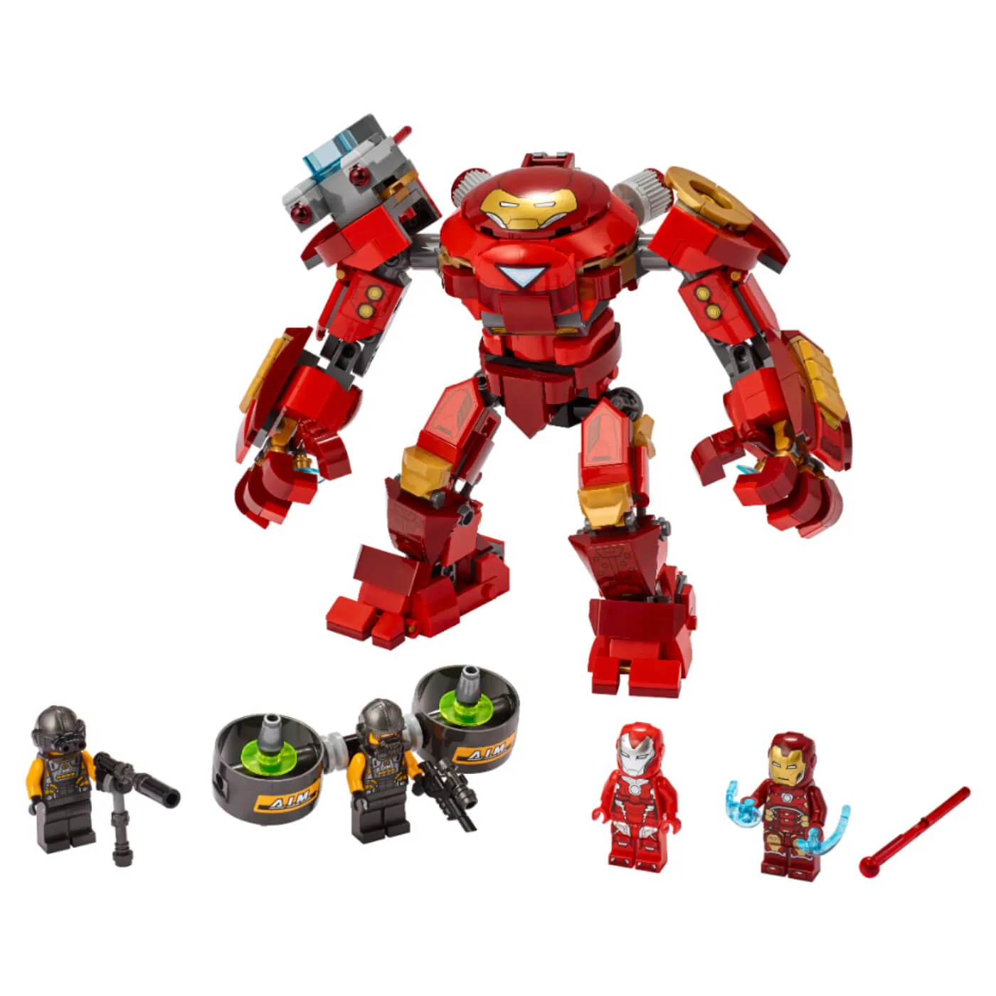 LEGO Marvel Vengadores Hulkbuster de Iron Man Vs. Agente de A.I.M.