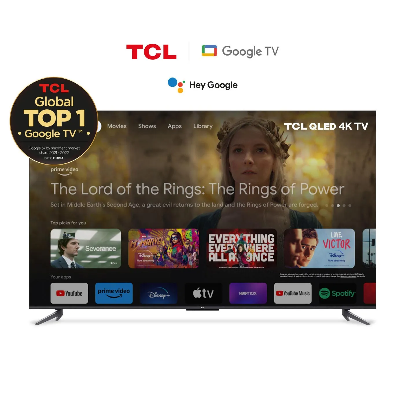 TV TCL 85" Pulgadas 215.9 cm 85C645 4K-UHD QLED Smart TV Google