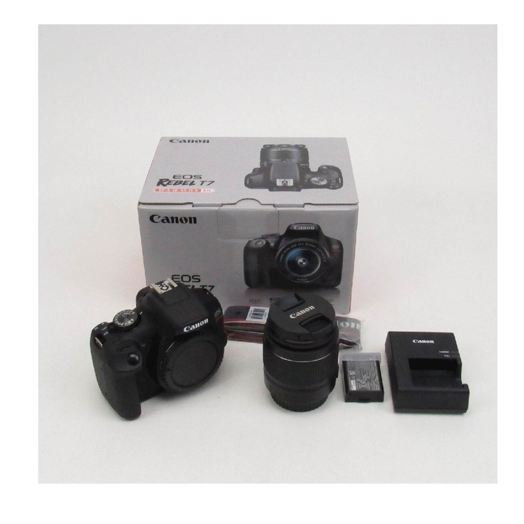 Cámara Fotográfica CANON EOS T7 Negro Cámara Fotográfica CANON EOS T7 Negro