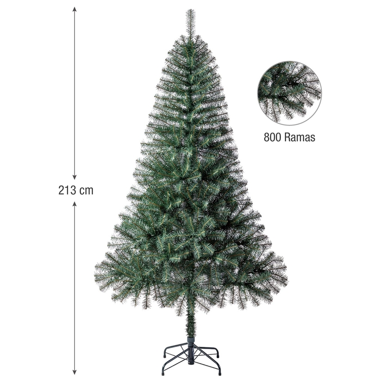 Árbol de Navidad JOY 213 cm - 800 Ramas Árbol de Navidad JOY 213 cm - 800 Ramas