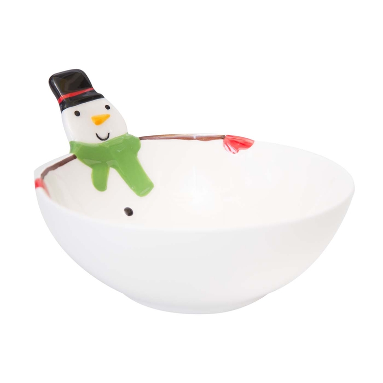 Bowl JOY Muñeco de Nieve Navidad Bowl JOY Muñeco de Nieve Navidad