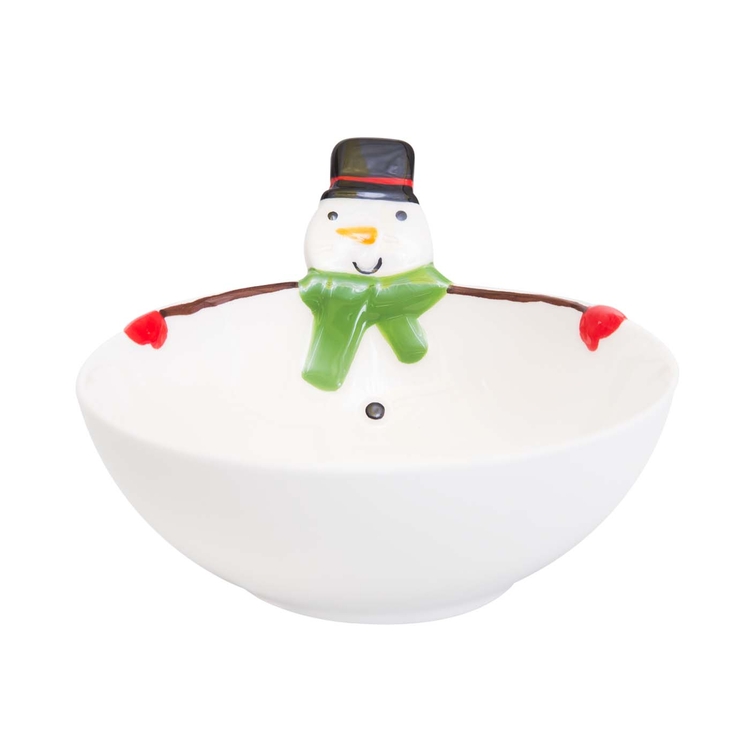 Bowl JOY Muñeco de Nieve Navidad Bowl JOY Muñeco de Nieve Navidad