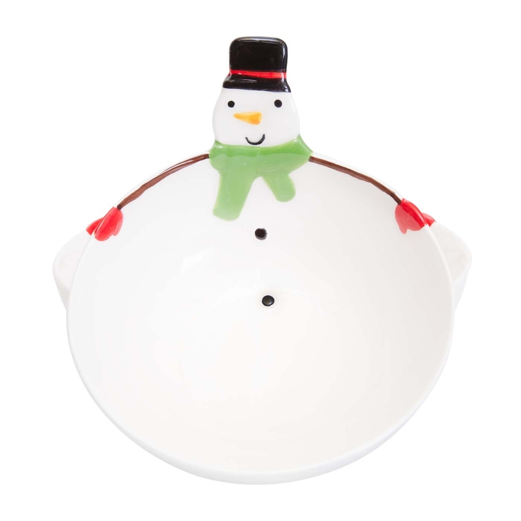 Bowl JOY Muñeco de Nieve Navidad Bowl JOY Muñeco de Nieve Navidad