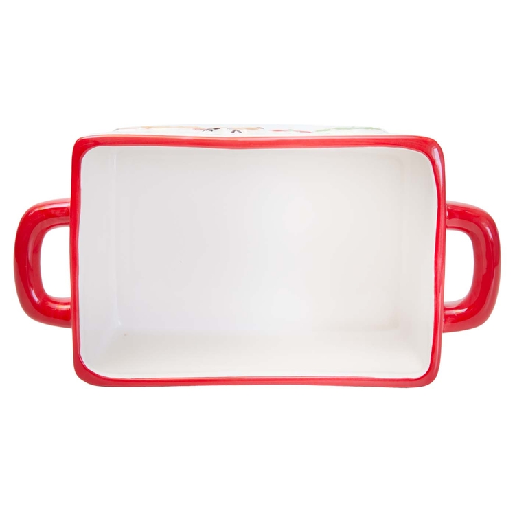 Bowl Cuadrado para Servir JOY Reno Navidad Bowl Cuadrado para Servir JOY Reno Navidad