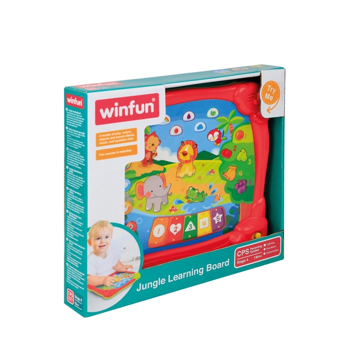 Tableta Didáctica con animalitos de la jungla WINFUN Tableta Didáctica con animalitos de la jungla WINFUN