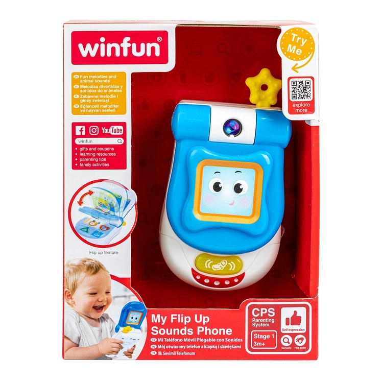 Teléfono de Juguete WINFUN con Sonido para Bebé Teléfono de Juguete WINFUN con Sonido para Bebé