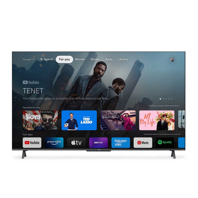 TV TCL 65" Pulgadas 164 cm 65C725 4K-UHD QLED Smart TV Google TV TCL 65" Pulgadas 164 cm 65C725 4K-UHD QLED Smart TV Google