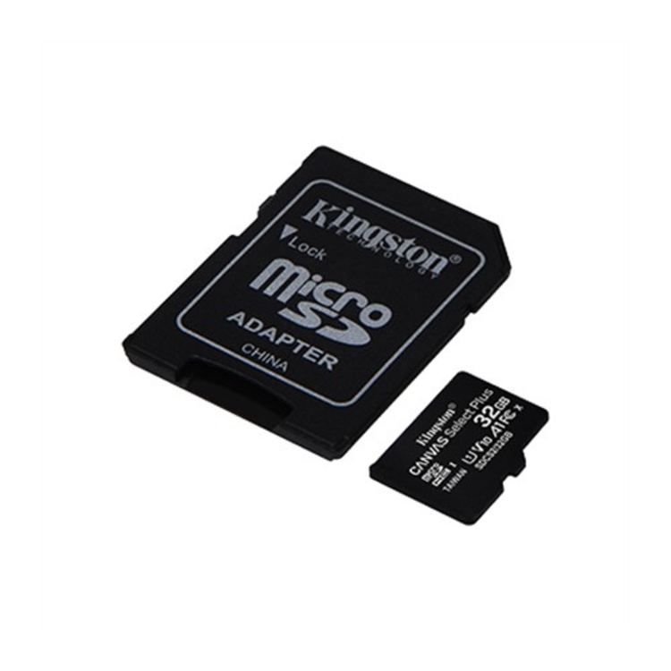 Memoria Micro SD KINGSTON 32GB + Adaptador Cl10