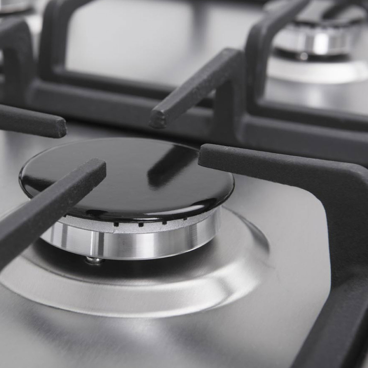 Estufa de empotrar WHIRLPOOL 74Cms 5 Puestos Gas Propano WP3040S Gris Estufa de empotrar WHIRLPOOL 74Cms 5 Puestos Gas Propano WP3040S Gris