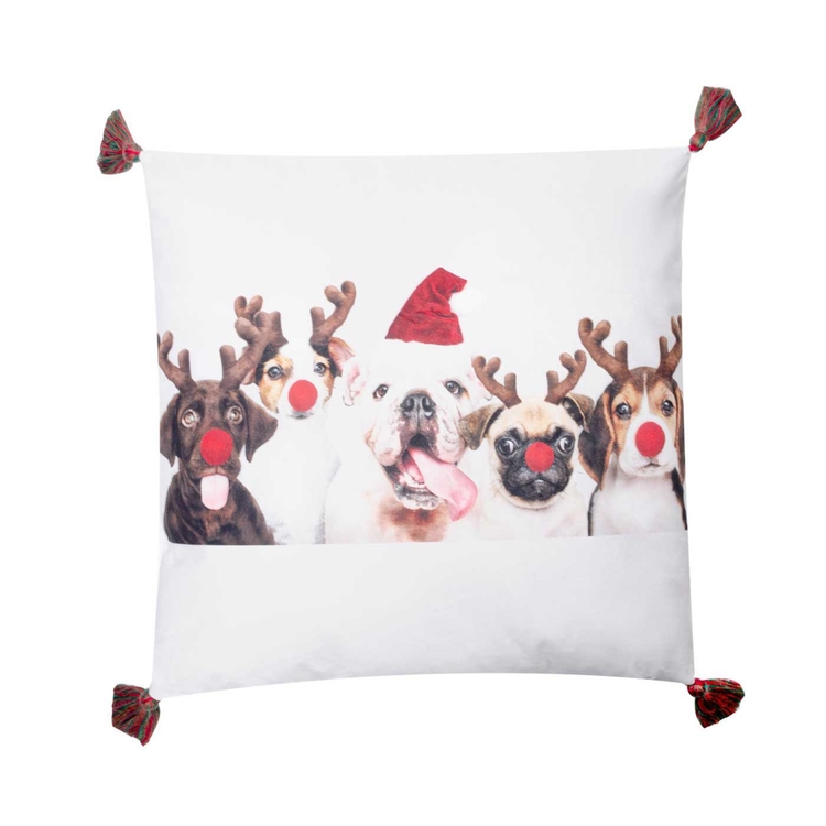 Cojín Navidad JOY Mascotas 45 x 45 cm Cojín Navidad JOY Mascotas 45 x 45 cm