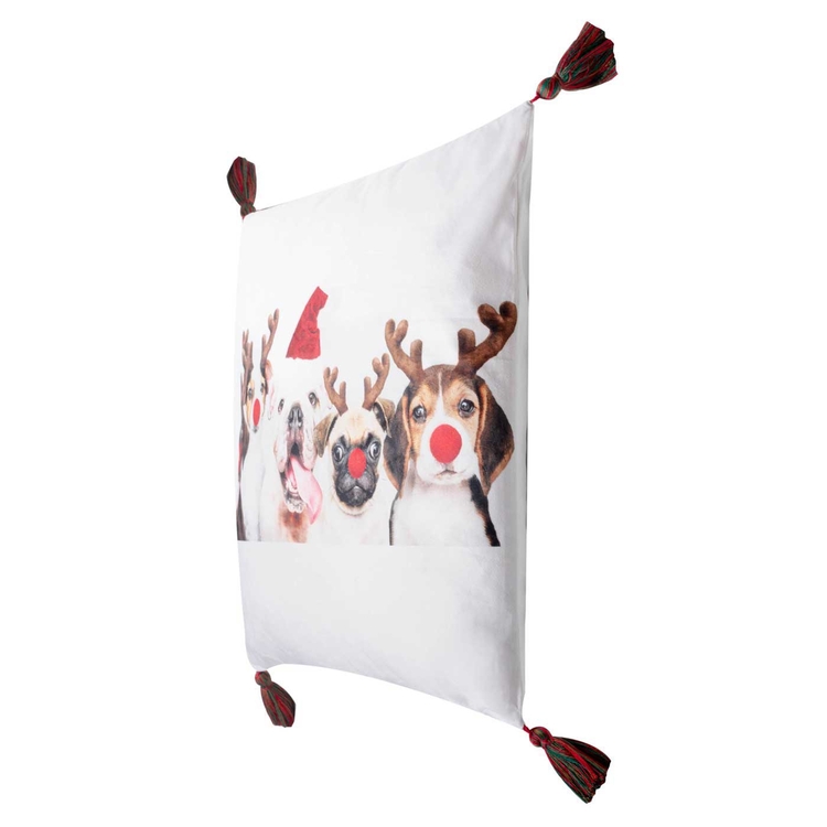 Cojín Navidad JOY Mascotas 45 x 45 cm Cojín Navidad JOY Mascotas 45 x 45 cm