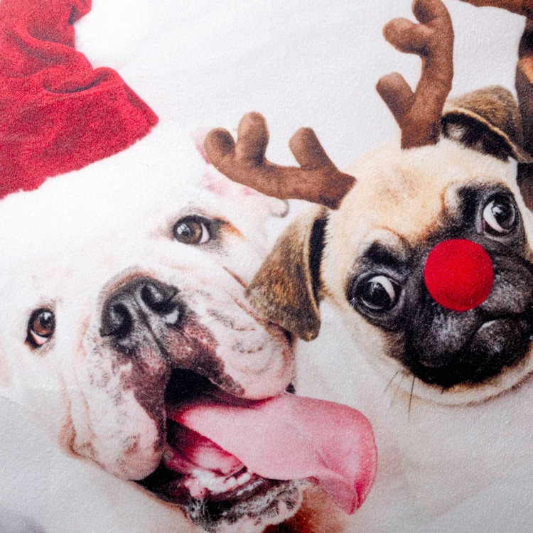 Cojín Navidad JOY Mascotas 45 x 45 cm Cojín Navidad JOY Mascotas 45 x 45 cm