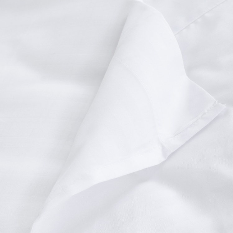 Juego de Sábanas Sencillo K-LINE Sateen 90 Gramos Blanco Juego de Sábanas Sencillo K-LINE Sateen 90 Gramos Blanco