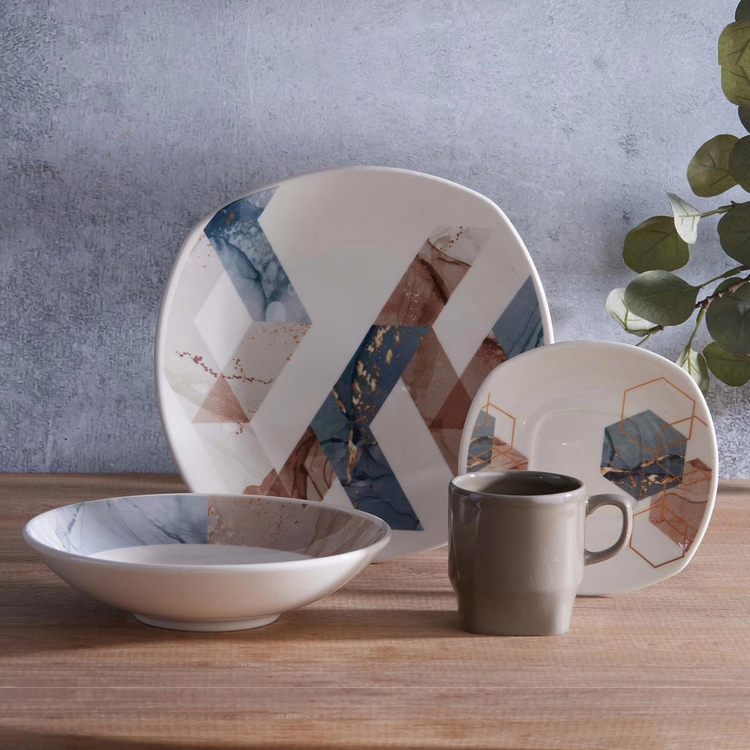 Vajilla CORONA 4 Puestos/16 Piezas Lois Vajilla CORONA 4 Puestos/16 Piezas Lois