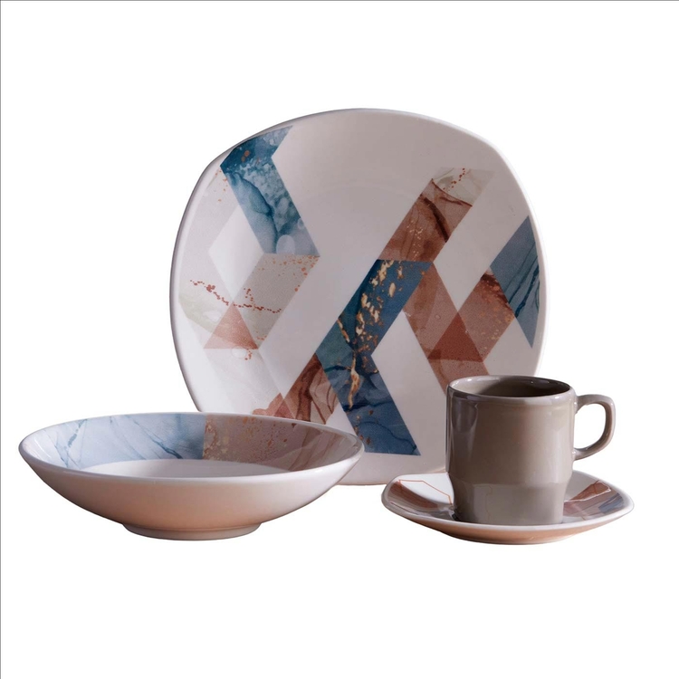 Vajilla CORONA 4 Puestos/16 Piezas Lois Vajilla CORONA 4 Puestos/16 Piezas Lois