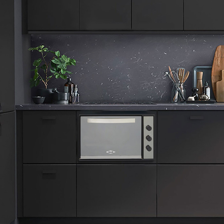 Horno de empotrar HACEB 60cms Eléctrico 220 V Plateado Horno de empotrar HACEB 60cms Eléctrico 220 V Plateado