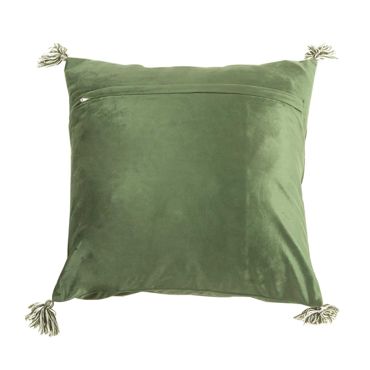 Cojín Decorativo JOY Estrellas Navidad 45 x 45 cm Verde Cojín Decorativo JOY Estrellas Navidad 45 x 45 cm Verde