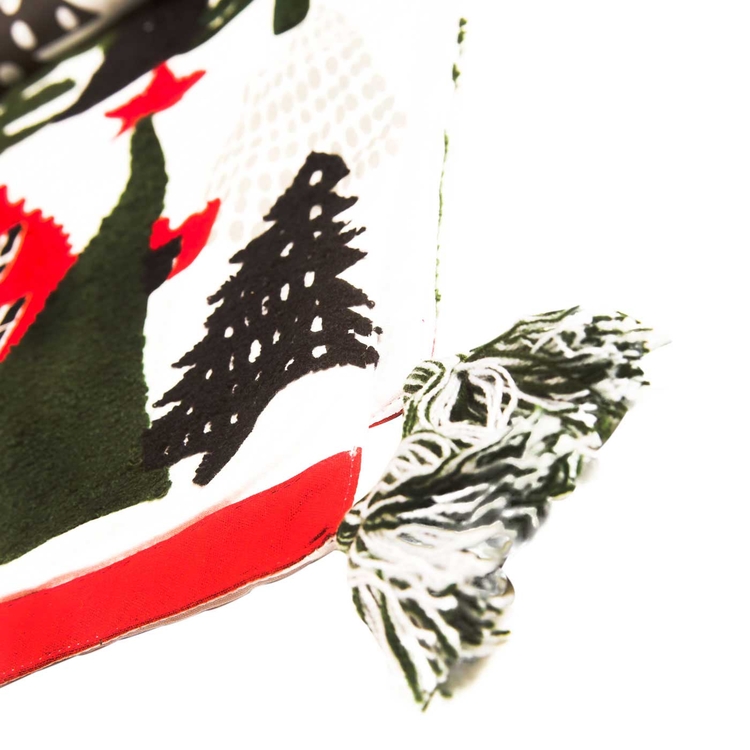 Camino de Mesa JOY Bosque Navidad 35 x 180 cm Verde/Rojo Camino de Mesa JOY Bosque Navidad 35 x 180 cm Verde/Rojo