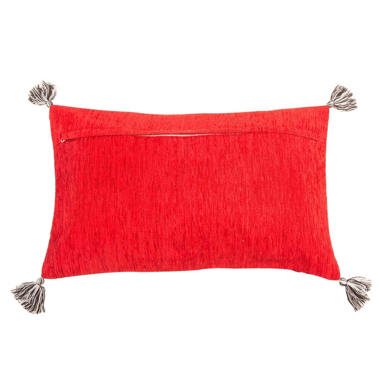 Cojín Decorativo JOY Merry Xmas 35 x 55 cm Rojo Cojín Decorativo JOY Merry Xmas 35 x 55 cm Rojo