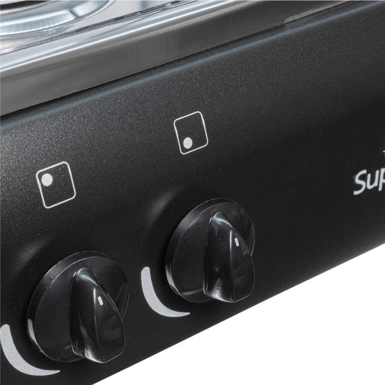 Estufa de Mesa SUPERIOR 4 Puestos Gas Propano 7053 Negro Estufa de Mesa SUPERIOR 4 Puestos Gas Propano 7053 Negro