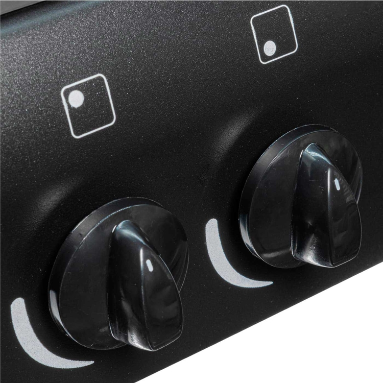 Estufa de Mesa SUPERIOR 4 Puestos Gas Natural 7054-1 Negro Estufa de Mesa SUPERIOR 4 Puestos Gas Natural 7054-1 Negro