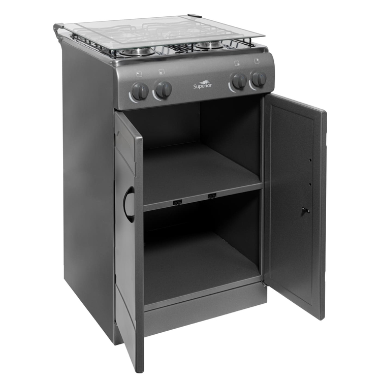 Estufa de Piso SUPERIOR 4 Puestos Gas Natural 7016-1 Gris Estufa de Piso SUPERIOR 4 Puestos Gas Natural 7016-1 Gris