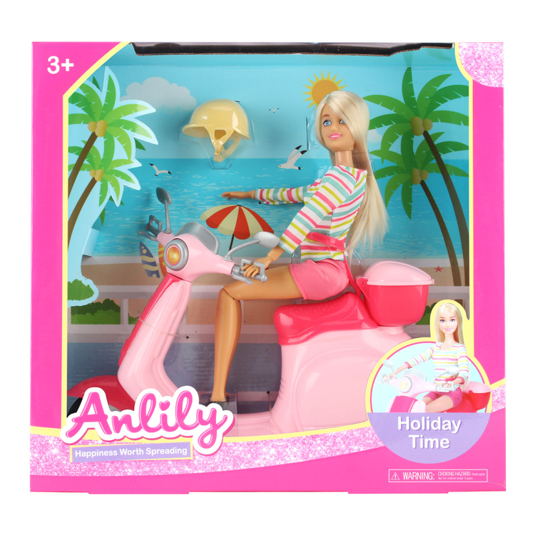 Muñeca con Moto ANLILY Muñeca con Moto ANLILY